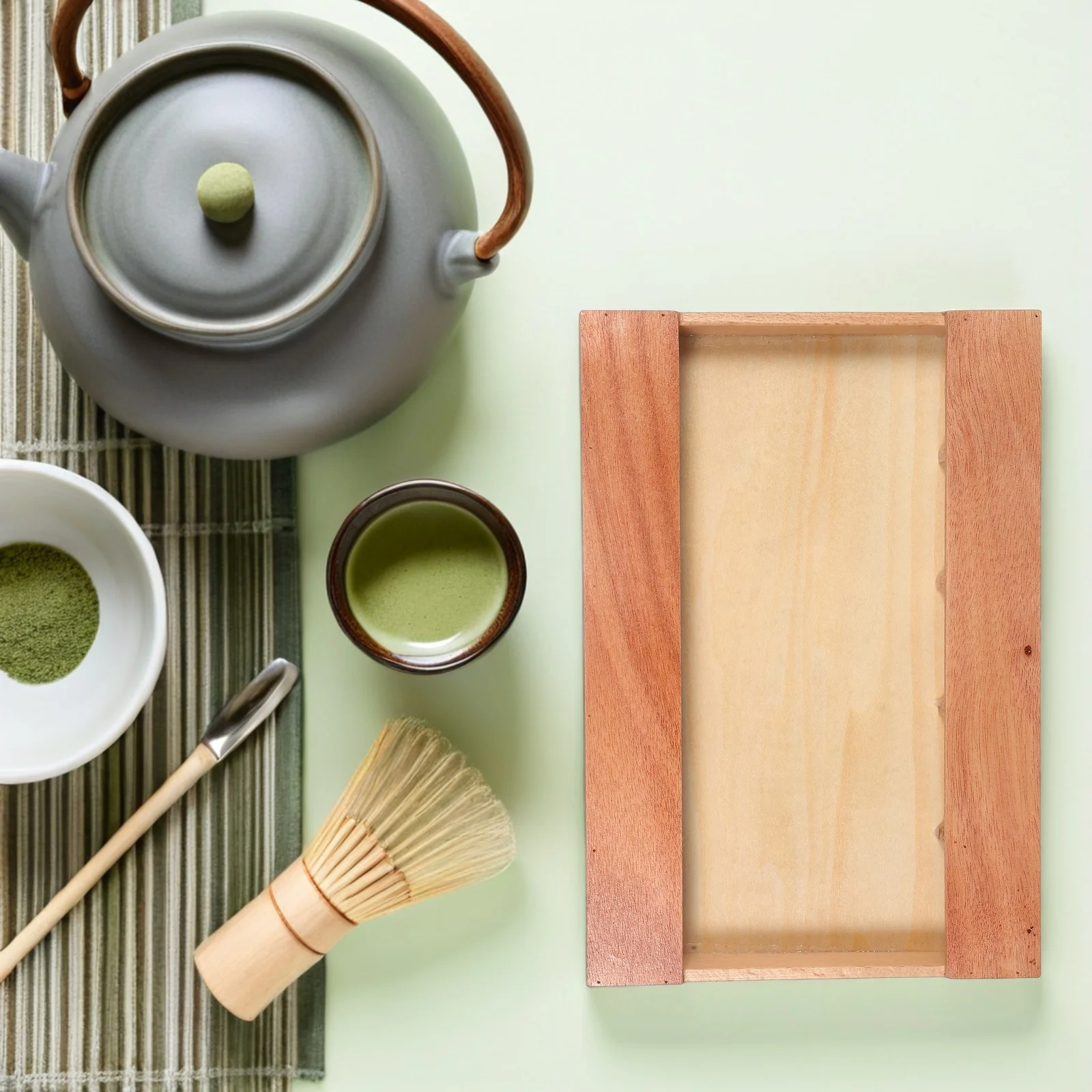 

Straw Organizer Cabinet Door Wooden Adhesive Tape Multiple Compartments Countertop Storage Efficient Retrieval Home Cafe