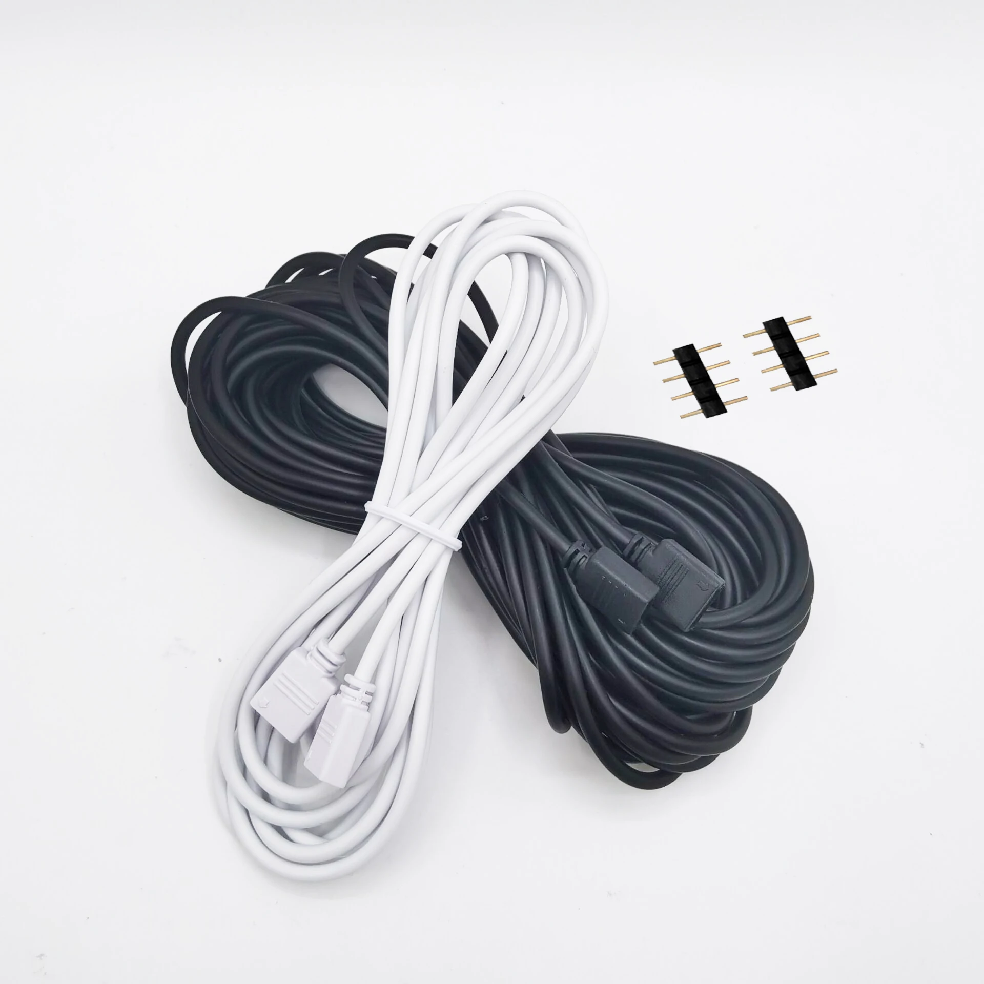 4Pin LED Connector Extension Cable Cord Wire RGB 5050 3528 LED Strip Lighting Connector wire for 5050 3528 RGB LED Strip Light