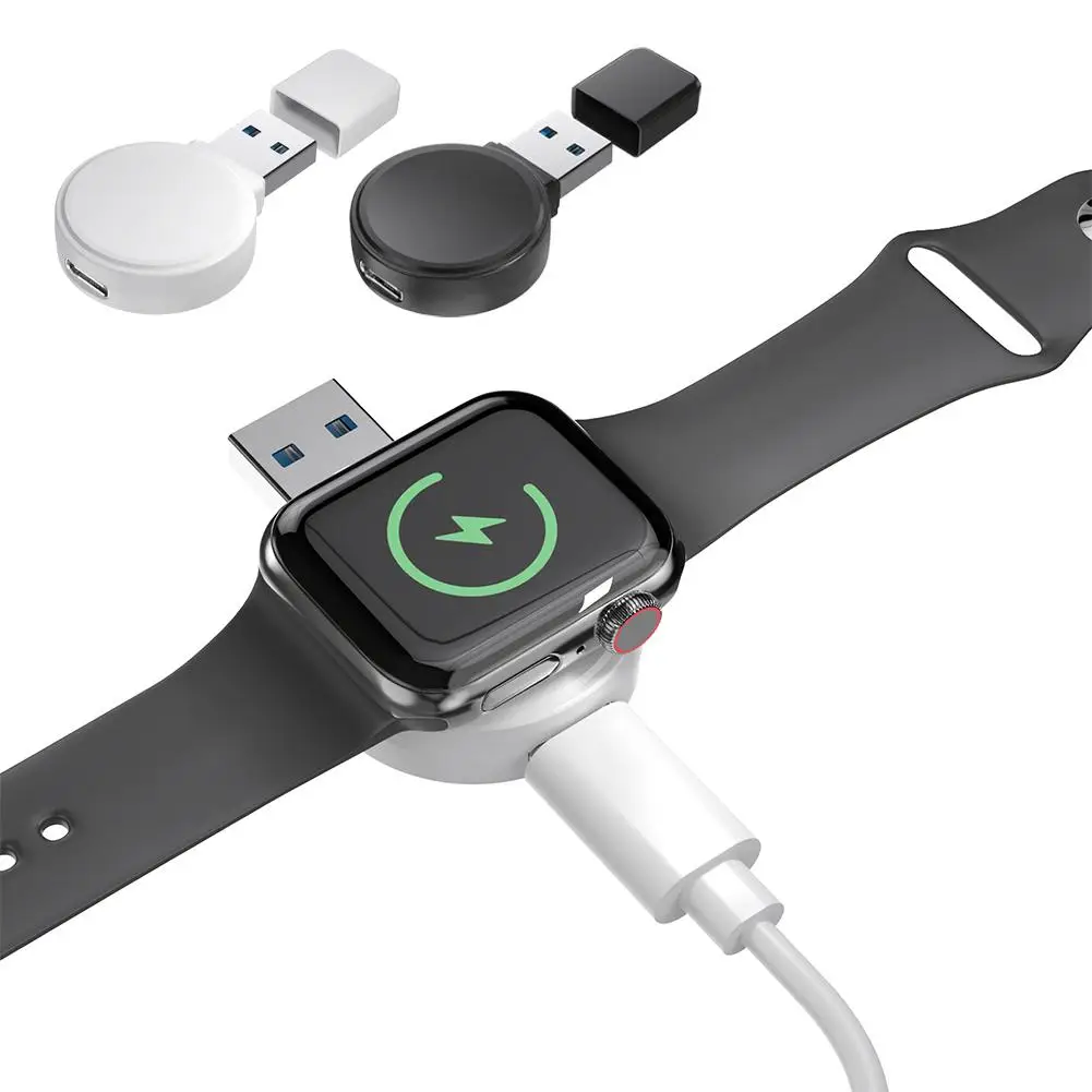 Magnetic Wireless Charging For Apple Watch 1-10 Generation USB TYPEC Smart Watch Mini Magnetic Charging Adapter Plug And Play