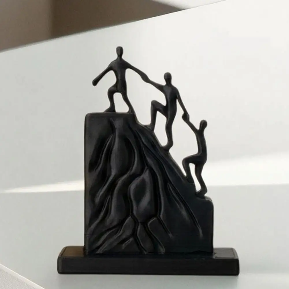 Climbing Together Ornament Compact Desk Decoration 3d Printed Climbing Together Statue Modern Minimalist Abstract Sculpture