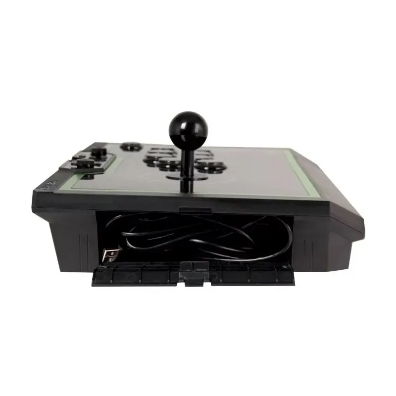 Q8 Arcade Game Silent Joystick Mechanical Axis Fast RGB Colorful Color Custom Compatible with Computer PS Switch Mobile PC