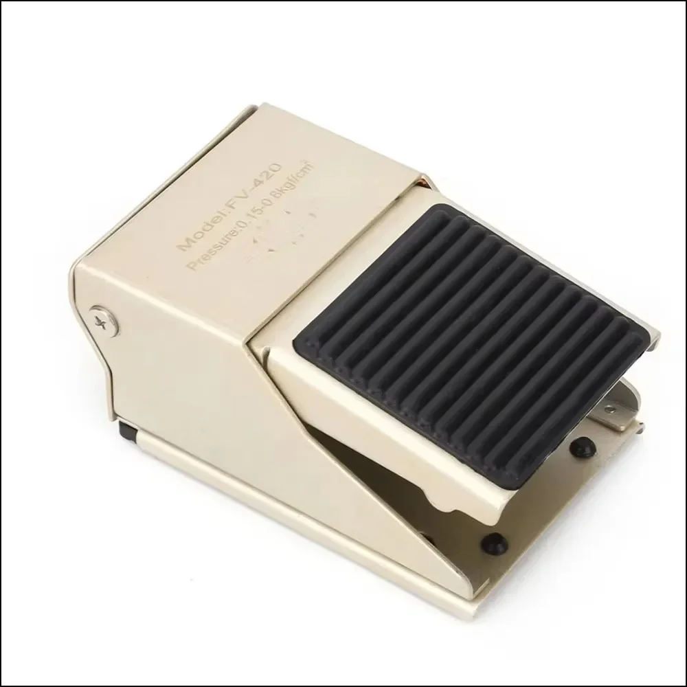 Pneumatic Foot Pedal Valve Cylnder Control 4F210-08L Switch FV320 Reversing 420 4F210-08L Ttwo Position Five Links