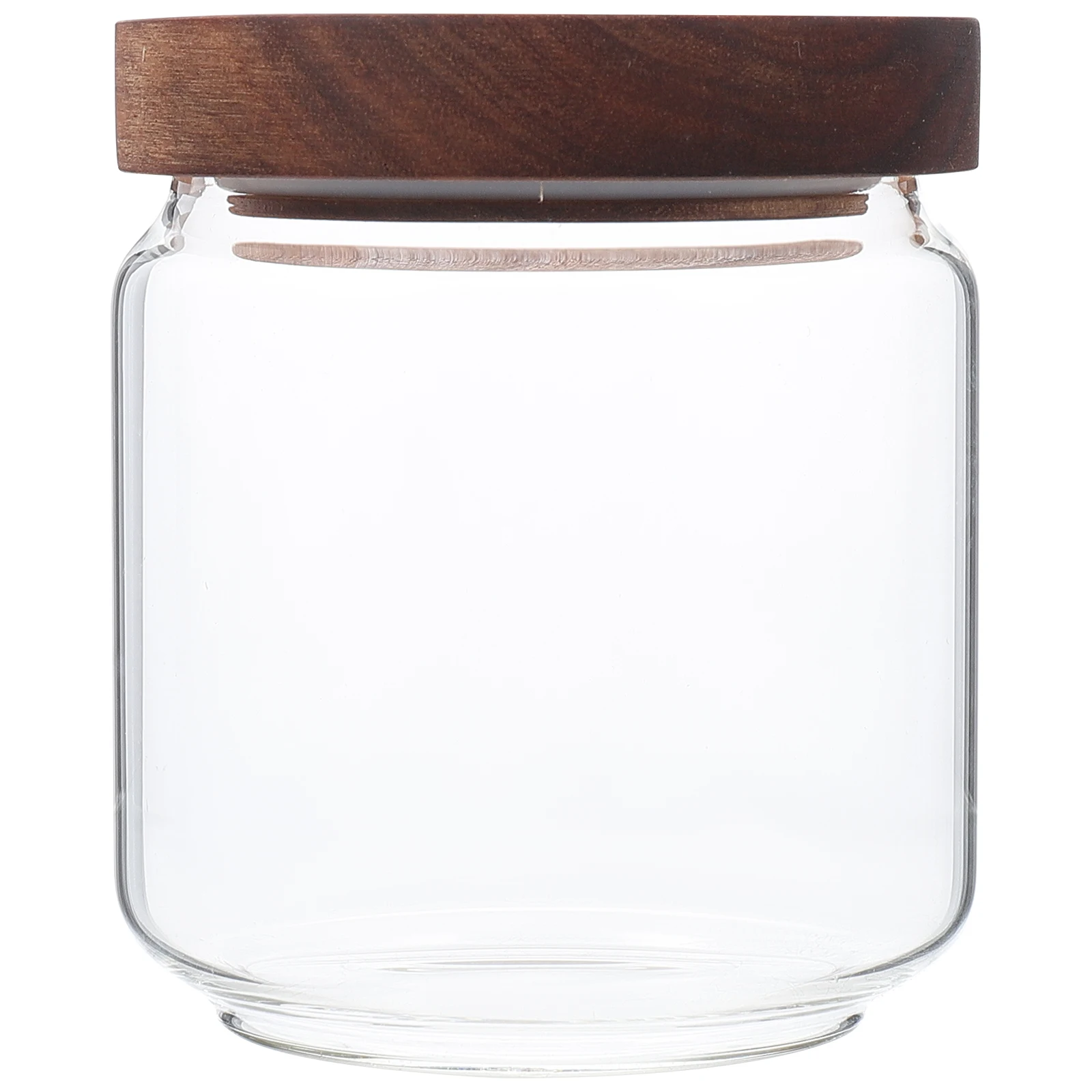 

Airtight Food Container Glass Coarse Cereal Transparent Dry Fruit Reusable Kitchen Storage Jar Sealed Canister For Grain Tea