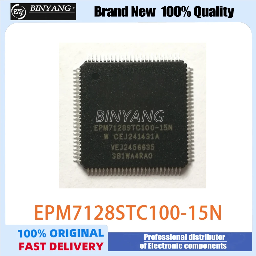 

(10 Pieces) EPM7128STC100-15N EPM7128STC100 7128STC100 15N QFP New Original EPM7128STC1005N