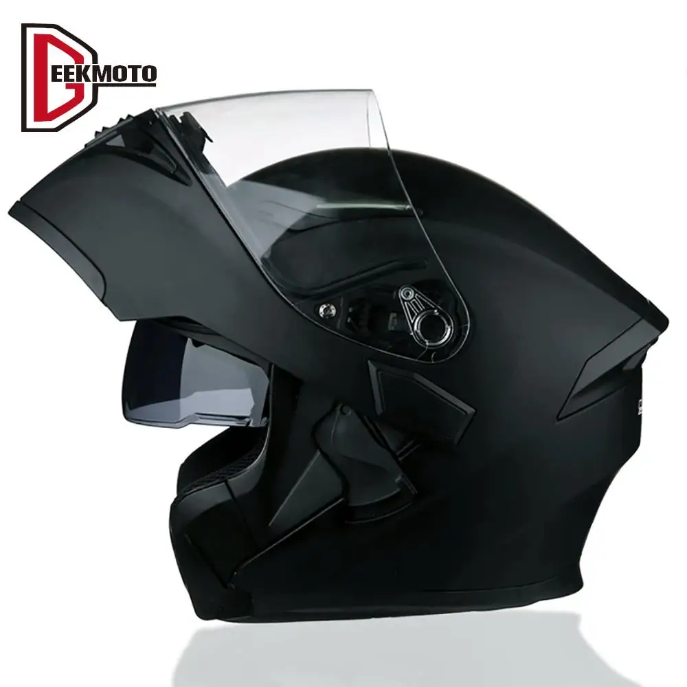 

DOT Approved Motorcycle Helmet Flip Up Casco Moto Helmet Full Face Motocross Helmet Motorcyclist Capacete De Moto Cycling Helmet