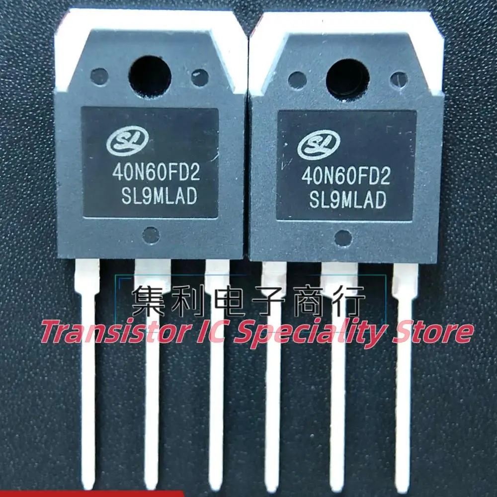 5PCS-10PCS  40N60FD2 SGT40N60FD2  TO-3P 40A/600V IGBT Imported  Original  Best Quality