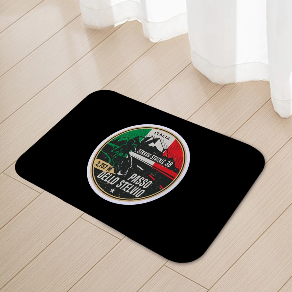 Passo Dello Stelvio Cycling Italy floor mat house carpet door pad modern decorative carpet anti -sliding floor pad 009