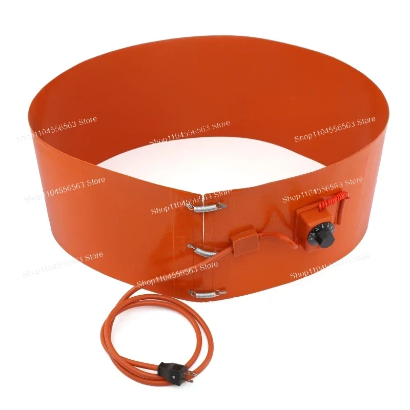 

Electric Oil Drum Silicone Rubber Heating Belt 200L 20L Metal Barrel Heater Oil Gas Tank Barrel Heater Knob Temperature Control
