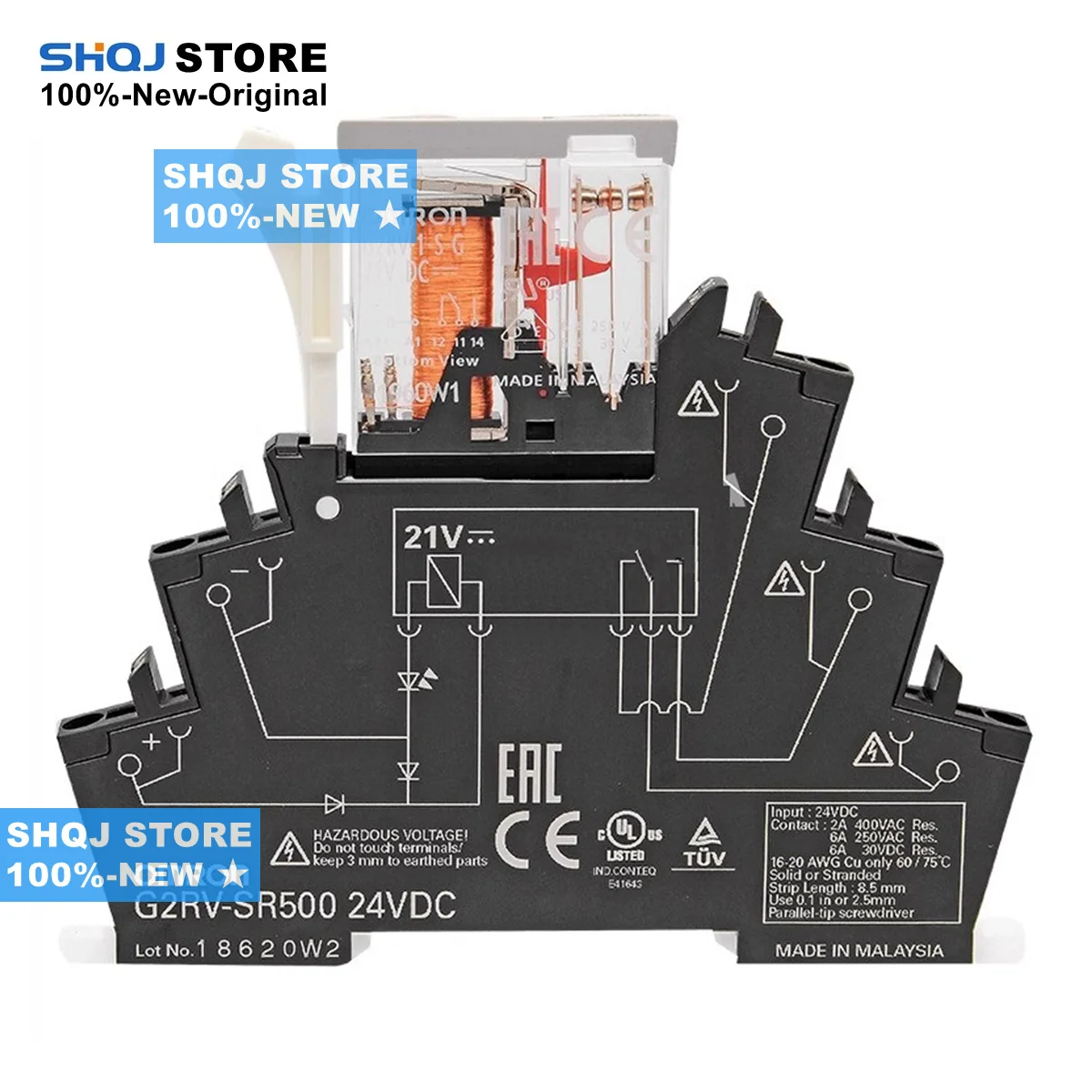 SHQJ STORE 100%-NEW 1PCS G2RV-1-S-G 21VDC G2RV-SR500 G2RV-ST500 G2RV-SR700 24VDC RELAY Original