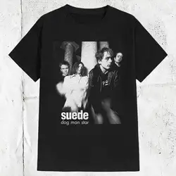 Vintage 80s 90s Suede Band Britpop T shirt