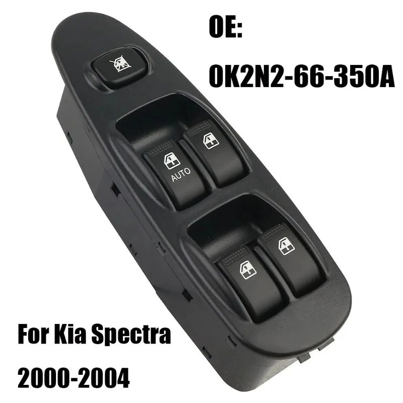 

Автомобильные аксессуары 0K2N2-66-350A для Kia Spectra 2000 2001 2002 2003 2004, электрический переключатель стеклоподъемника, детали кнопки управления