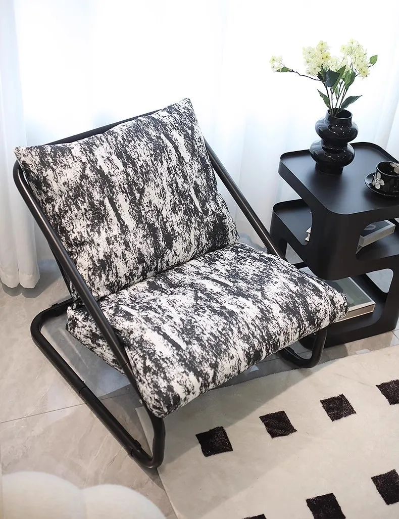 

Rocking chair lazy sofa household living room single balcony leisure high value light luxury