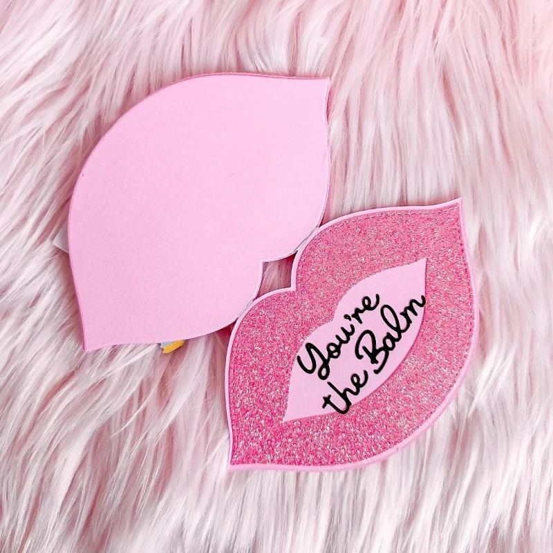 Lip Mini Album & Sentiments Metal Cutting Dies for DIY Scrapbooking Album Paper Cards Decorative Crafts Embossing Die Cuts