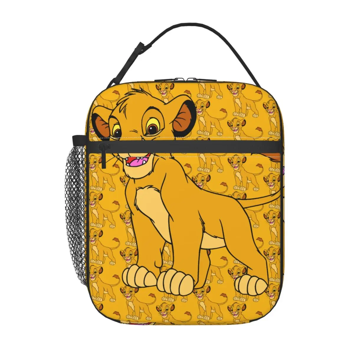 

Пользовательские Simba Nala Король Лев многоразовые коробки для завтрака для женщин Pumbaa Cooler термоизолированная сумка для обеда для детей школьников