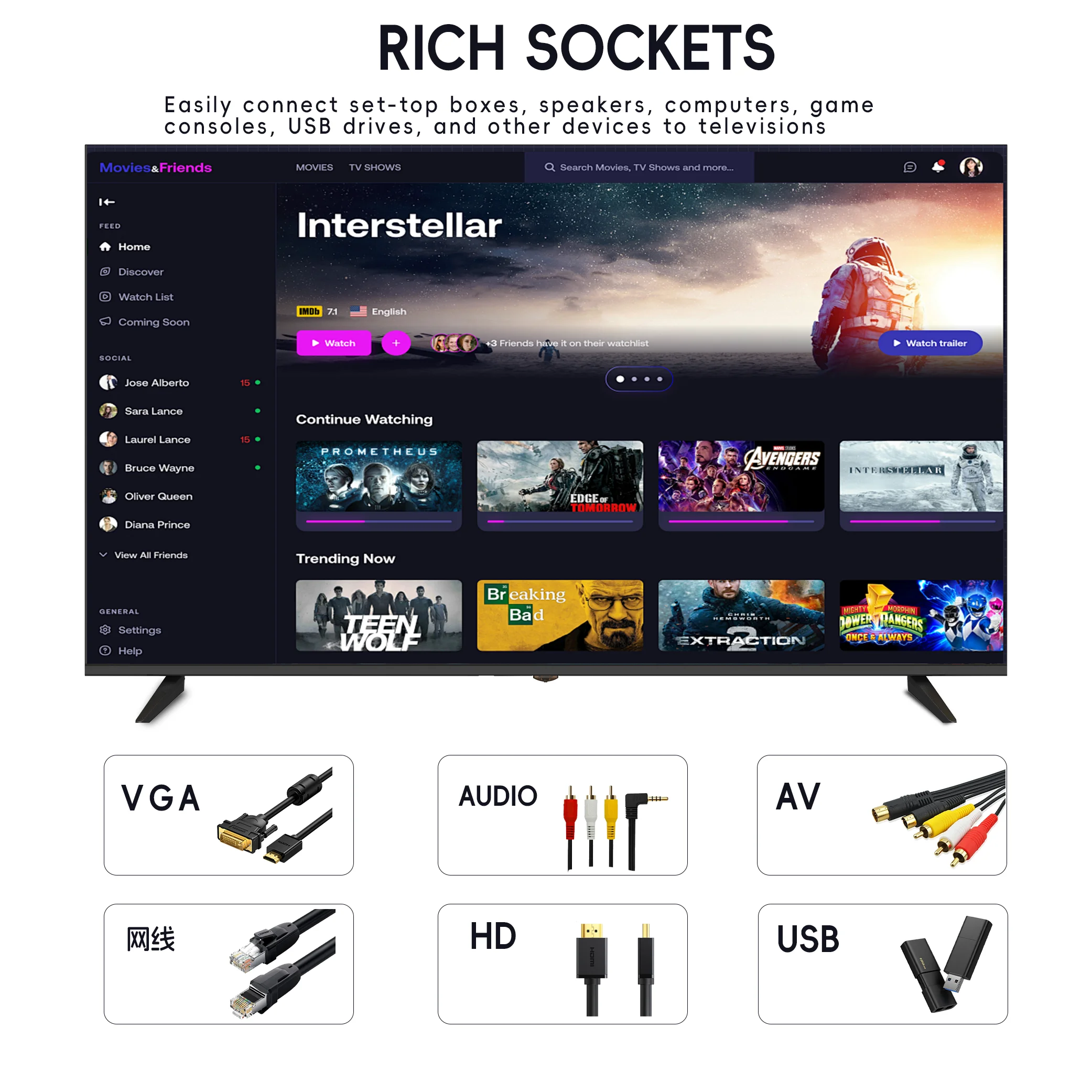 تلفزيون أصلي 4K UHD LCD QLED Android Wifi LED ذكي 32 43 55 60 70 75 85 بوصة مع معدل تحديث 120 هرتز للفنادق