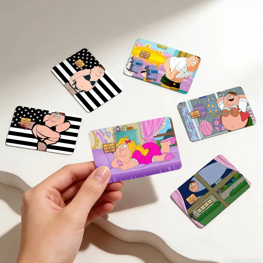 Funny Meme Cartoon P-peter G-griffin Hot Sale Decor Exquisite Card Sticker For Debit Credit Bank Cards Skin Cover Gift Student