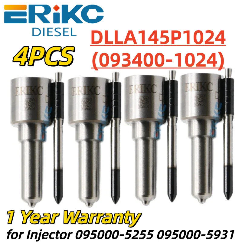 

DLLA145P1024 (093400-1024) Sprayer Nozzle DLLA 145 P 1024 Diesel Fuel Injector Nozzle DLLA 145 P1024 for 095000-5255 095000-5931