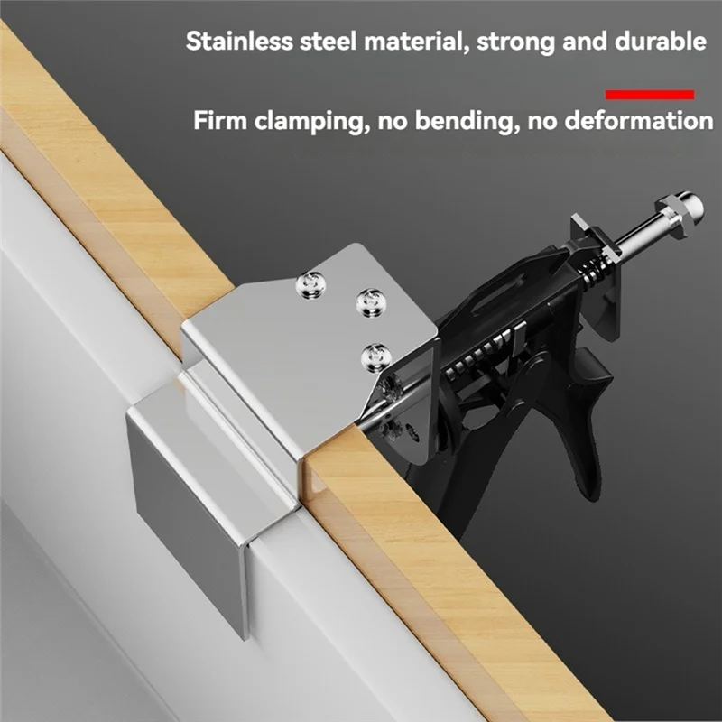 Picture 7: ABRU-1Pc Drawer Front Installation Clamps,Cabinet Door Clamp Hardware Jig,Multi-Adjustable Drawer Panel Fixing Clamp
