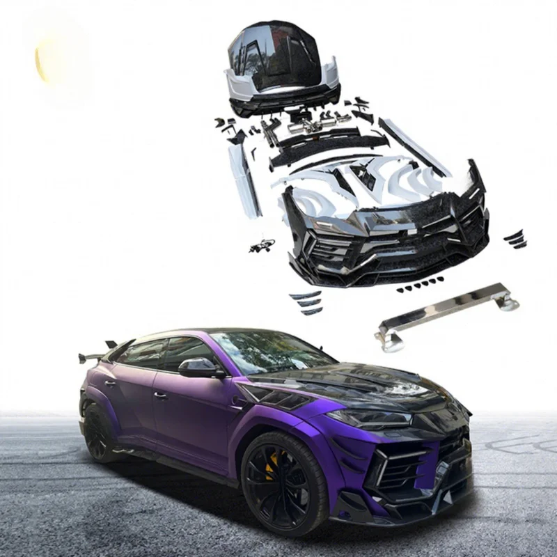 High-Quality Limited Edition MSY Style Dry Carbon Fiber Aero Wide Body Kit Restyling Accessories Fit For Lamborghini Urus S Incl