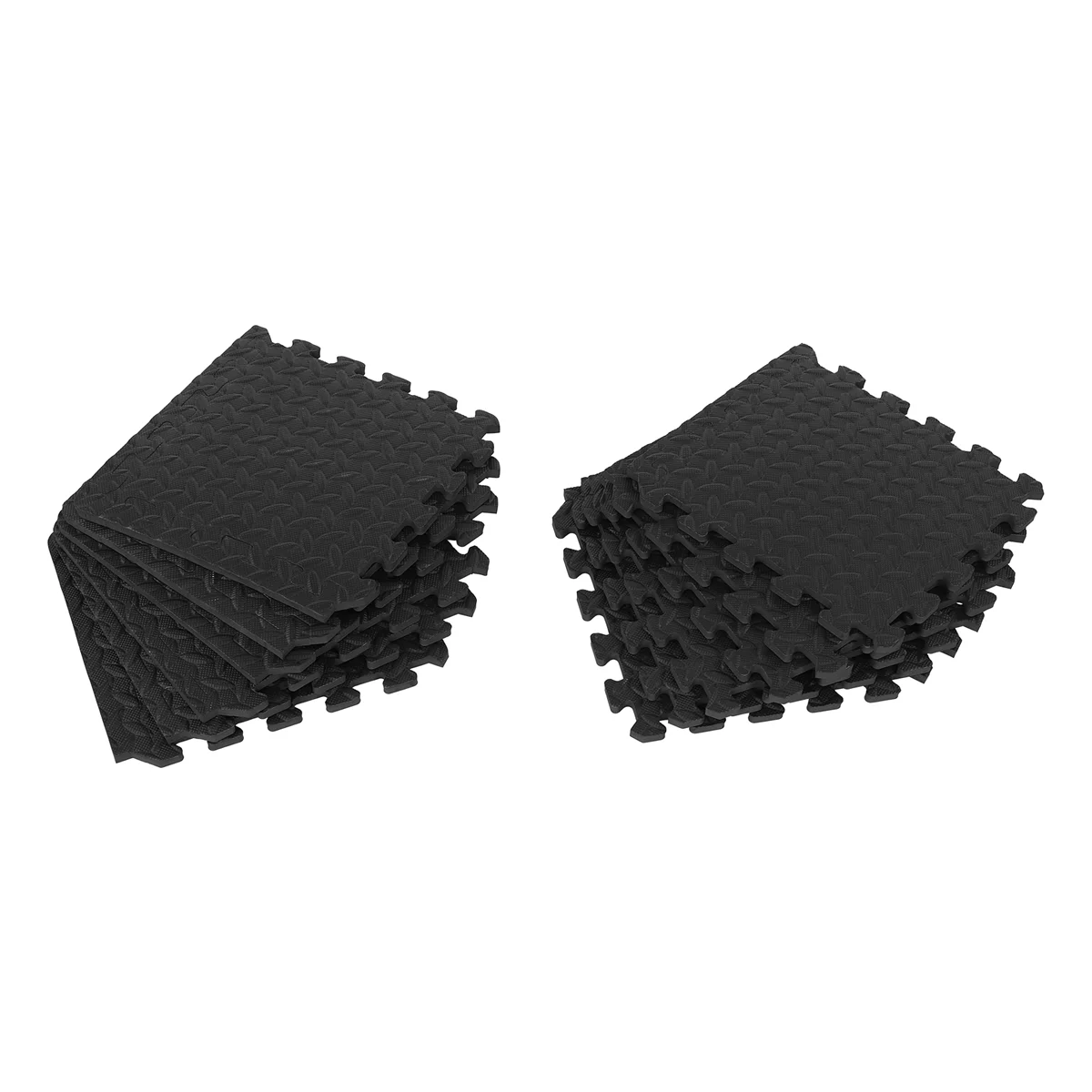 

AD30-12Pcs Mats and Home Gym Floor Foam Floor Mats Exercise Mat Floor Matt for Floors Foam Flooring Tiles Black