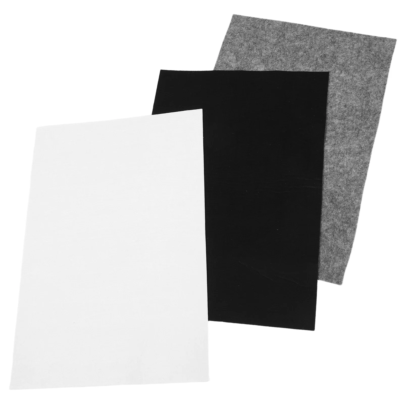 3 Pcs Calligraphy Felt Pad Inkpad for Stamp Painting and Water Drawing Mat