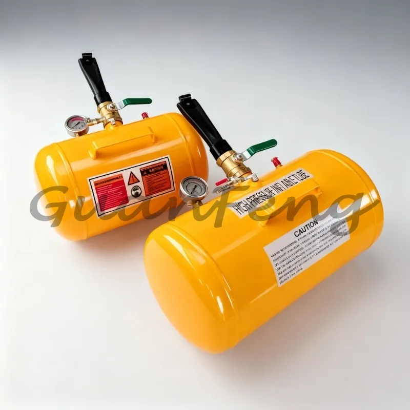 Vehicle Emergency Tire Repair Tool, Heavy-duty High-pressure Tubeless Tire Inflator, Air Pump Built-in Roadside Precision