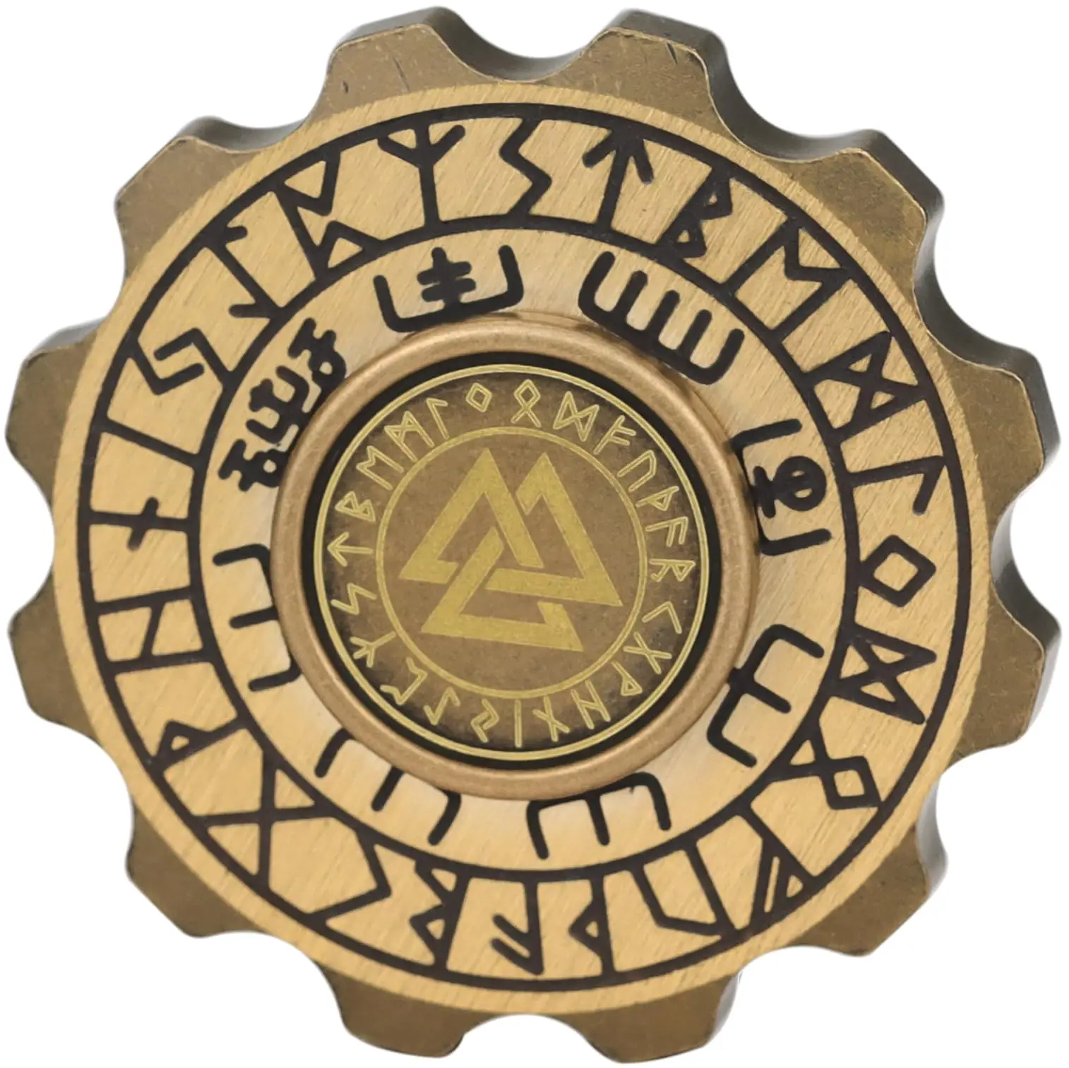 

Спиннеры Viking Pirate Fidget, EDC металлический ручной спиннер, антистрессовая игрушка для взрослых, детей, аутизм, СДВГ, тревога, антистресс, латунь