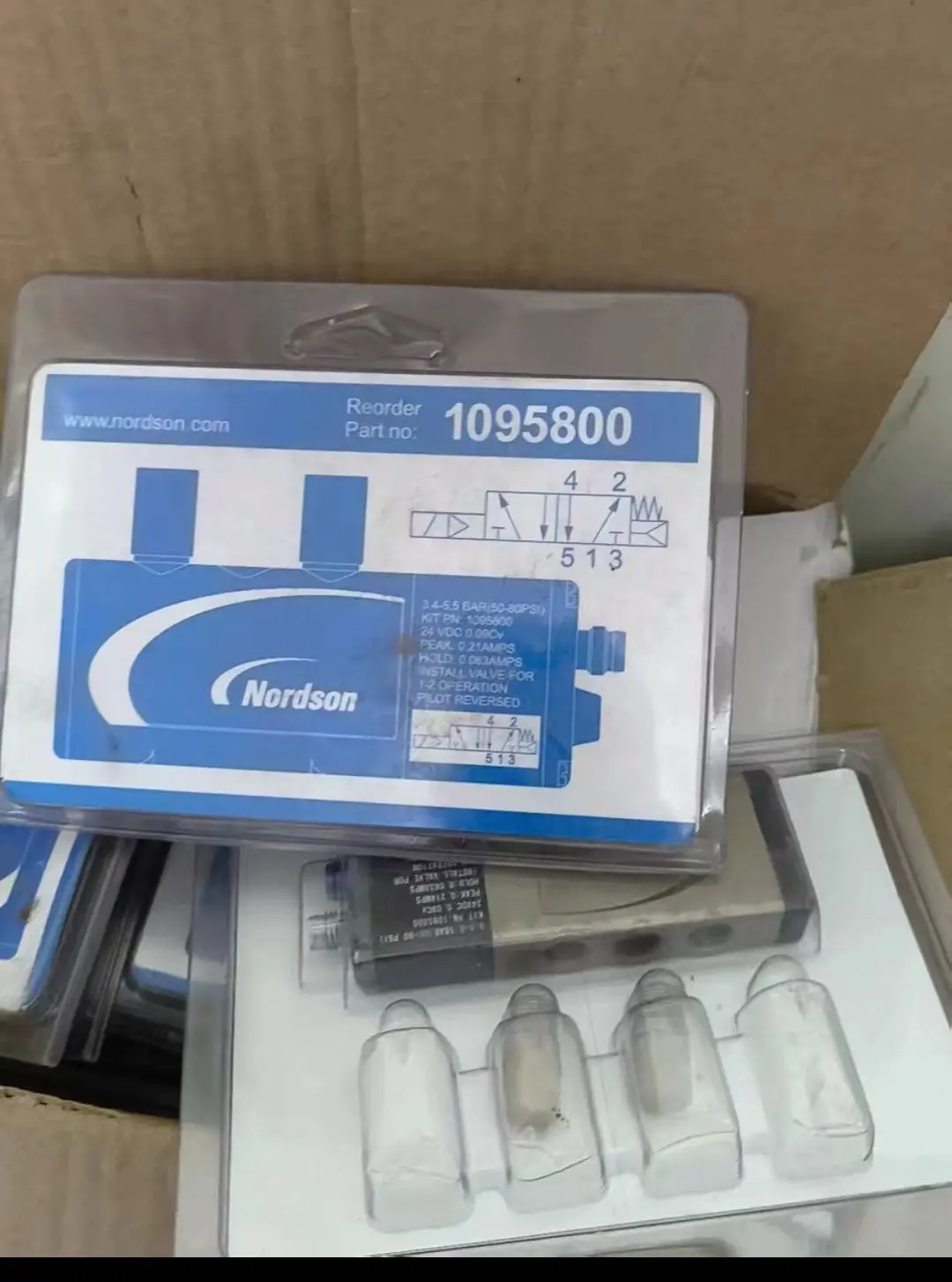 Nordson American Nordson hot melt adhesive machine solenoid valve SOLENOID, SATURN 1095809 5802 image 2