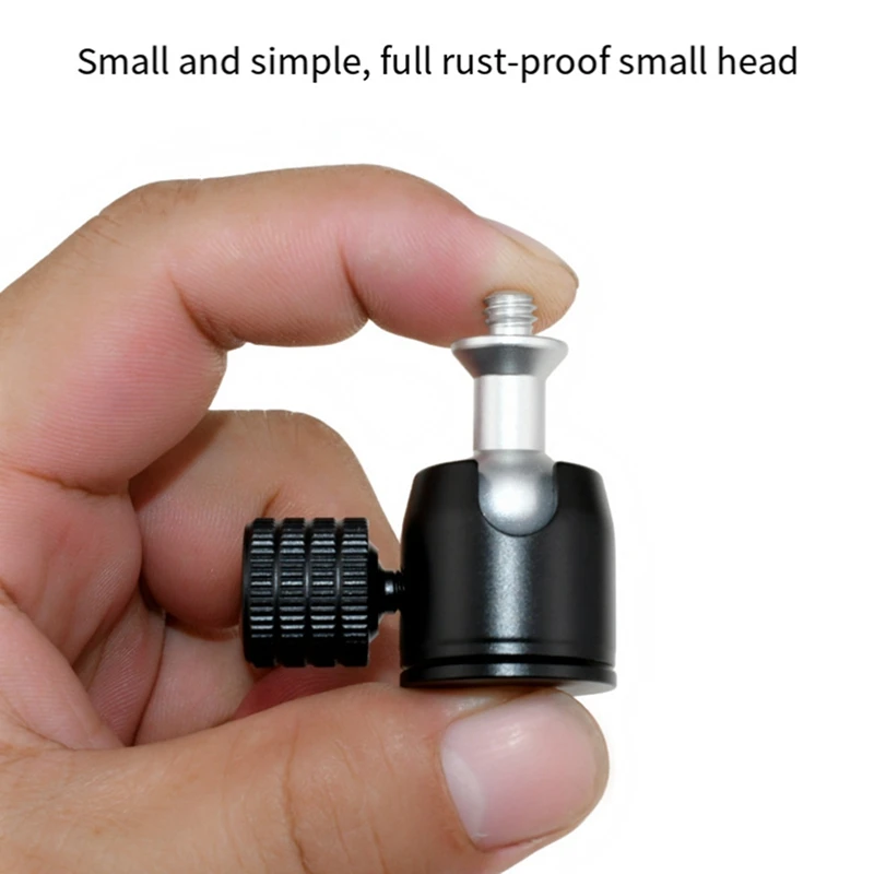 Universal Mini ขาตั้งกล้องขาตั้งกล้อง 1/4-20 องศาอะแดปเตอร์ฐานสําหรับ Interface Stabilizer สําหรับกล้องอุปกรณ์เสริม