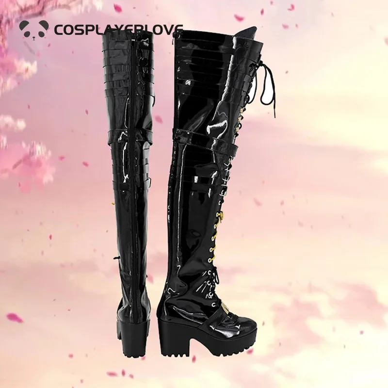 

Wiwiwi 123Fate Grand Order FGO Baobhan Sith Обувь для косплея Сапоги на заказ для вас