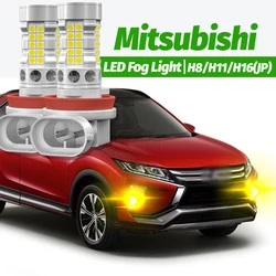 2x LED Fog Light H8 H11 H16 Canbus For Mitsubishi ASX Colt Eclipse Cross Lancer 8 Outlander 2 3 Pajero Shogun 4 V80 V93 V97 V98