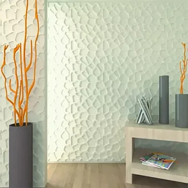 5-20pcs Home Bedroom Decor Background 35*35cm Anti-collision Ceiling 3d Wallpaper Peel Stick Waterproof Decoration Wall Stickers
