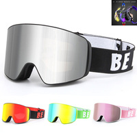 2024 New Double Layer Magnetic Ski Goggles Polarized Lens Skiing Anti-Fog UV400 Snowboard Goggles Men Women Ski Glasses Eyewear