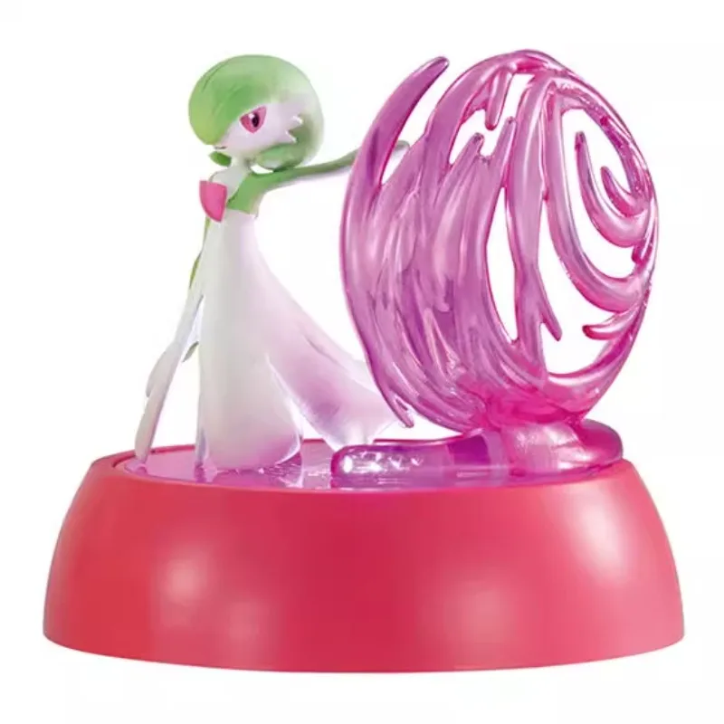 Pokémon Palafin Gardevoir Gashapon emitir Pedestal ligero adorno de escritorio regalos del Día de los niños modelo de figura de acción Juguetes