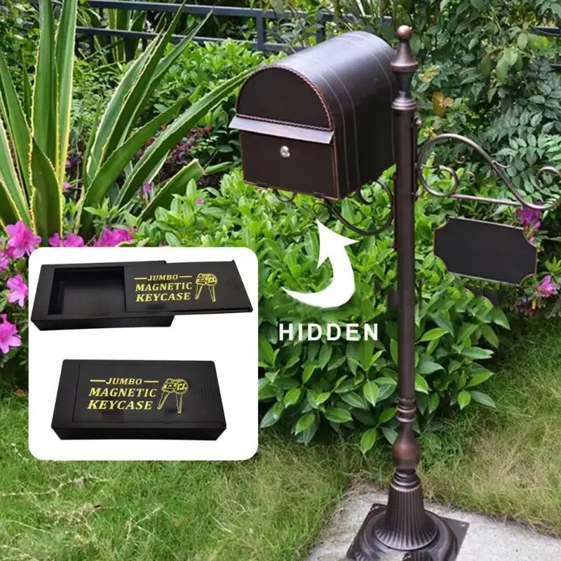 Hộp đựng chìa khóa ô tô từ tính H9EC Hộp lưu trữ Hộp đựng bí mật cho xe tải văn phòng Trang chủ