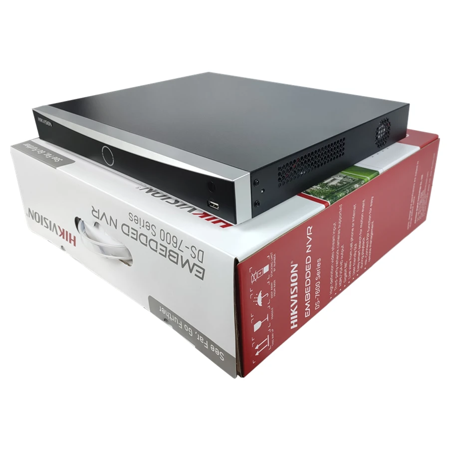 Origianl Hikvision English NVR DS-7608NXI-I2/8P/S And DS-7616NXI-I2/16P/S POE AcuSense 4K