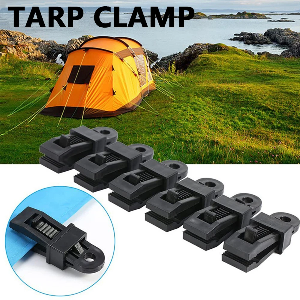 10 Stücke Vielseitige Plane Klemme Markise Zelt Baldachin Clip Snap Leinwand Anker Greifer Straffen Werkzeuge für Holzbearbeitung Camping
