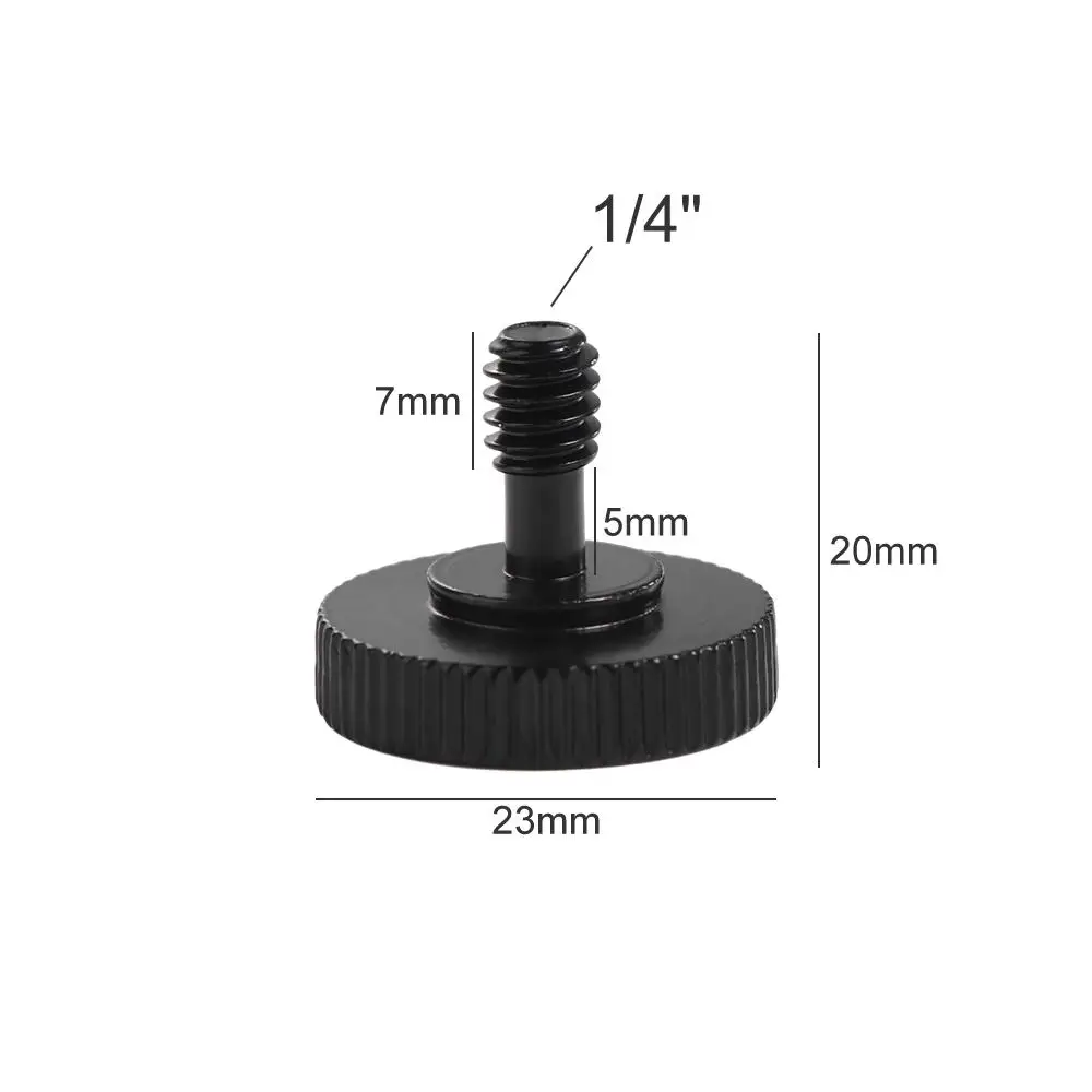 1/4 inch Supports Tripod Stand Photography Screws Light Tripod Conversion Plate Screw Tripod Screw Screw Adapter Camera Screw