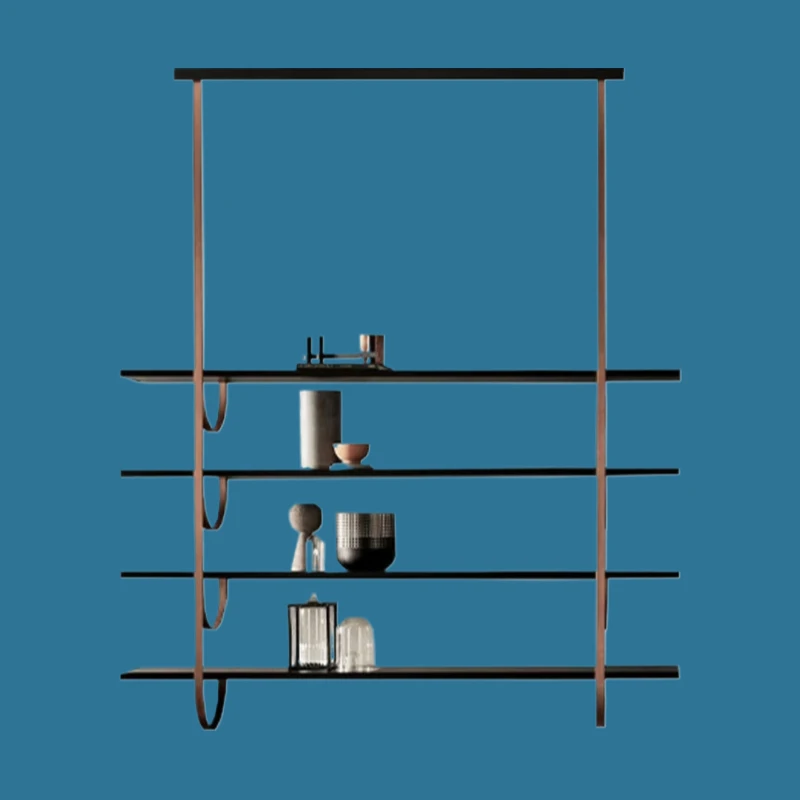 

Modern Wall Mounted Shelf Wine Rack Decorative Storage Hanger for Space Saving Home Decor