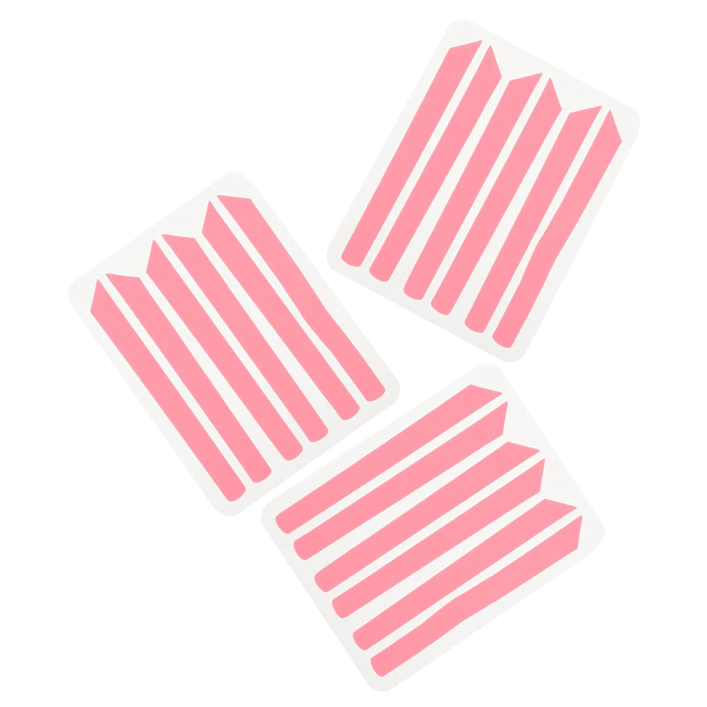 

3 Sheets Lash Lift Silicone Eyelash Perming Pads Reusable Soft Skin Safe Secure Fit Ergonomic Design For Salon Home Use Eyelash