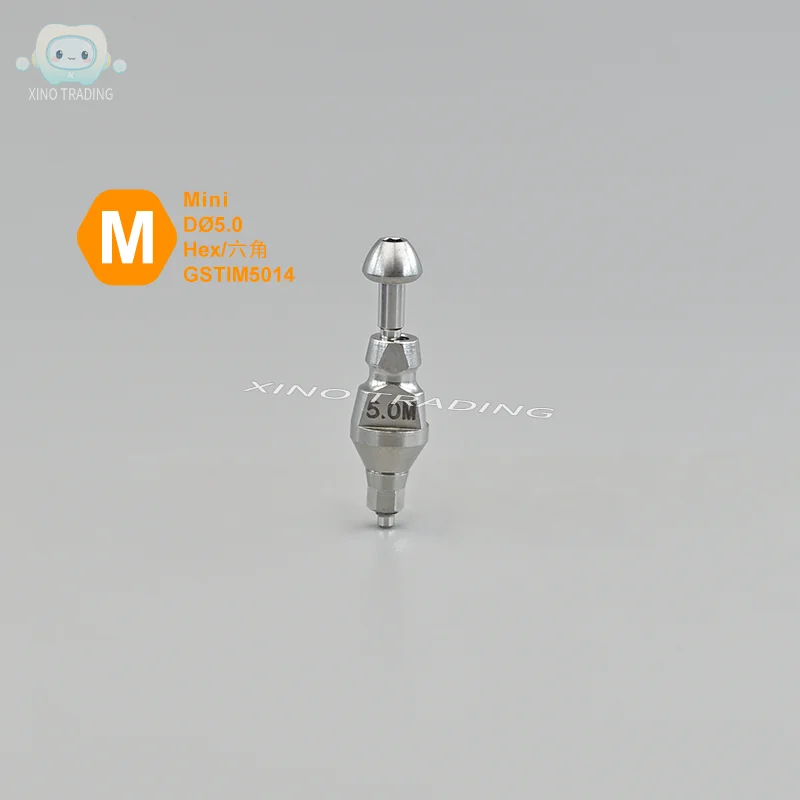 1 قطعة ل تركيبات الأسنان نقل الانطباع التعامل مع قضيب نقل مغلق سبائك التيتانيوم استبدال المسمار متوافق Osstem