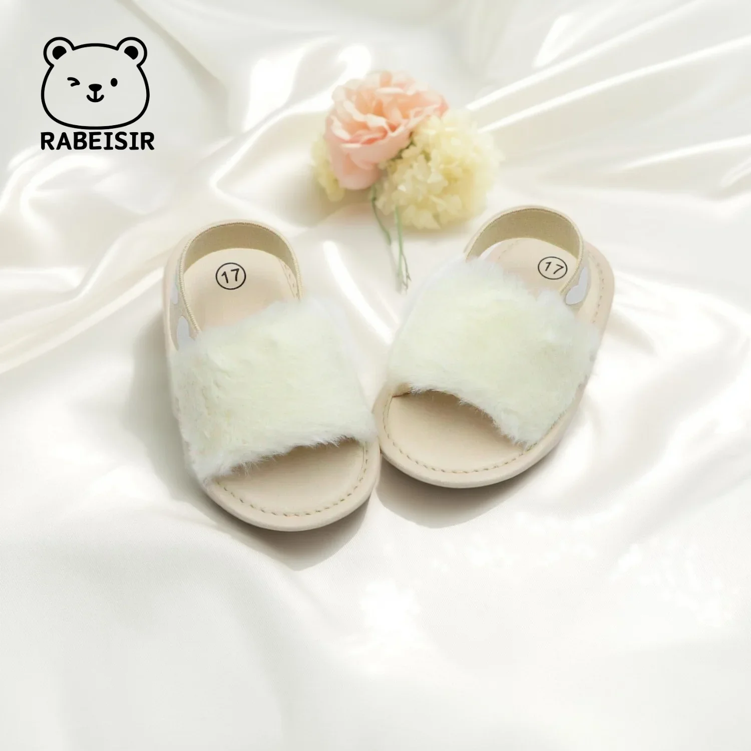 

Детские тапочки для младенцев от 0 до 1 лет и половины, на мягкой подошве и удобными резинками, подходят для домашнего и домашнего ношения.