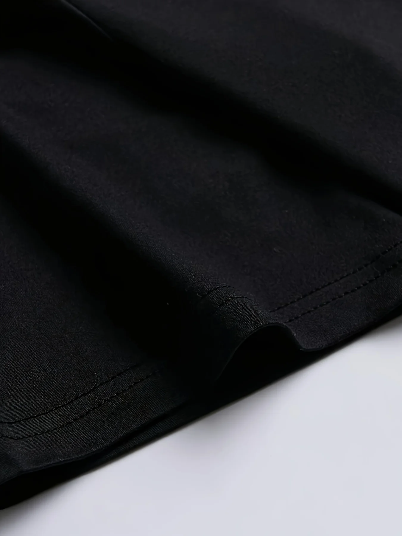 Abito estivo da donna senza maniche con canotta Mini abito corto senza maniche ampio estivo da donna sexy con stampa nera