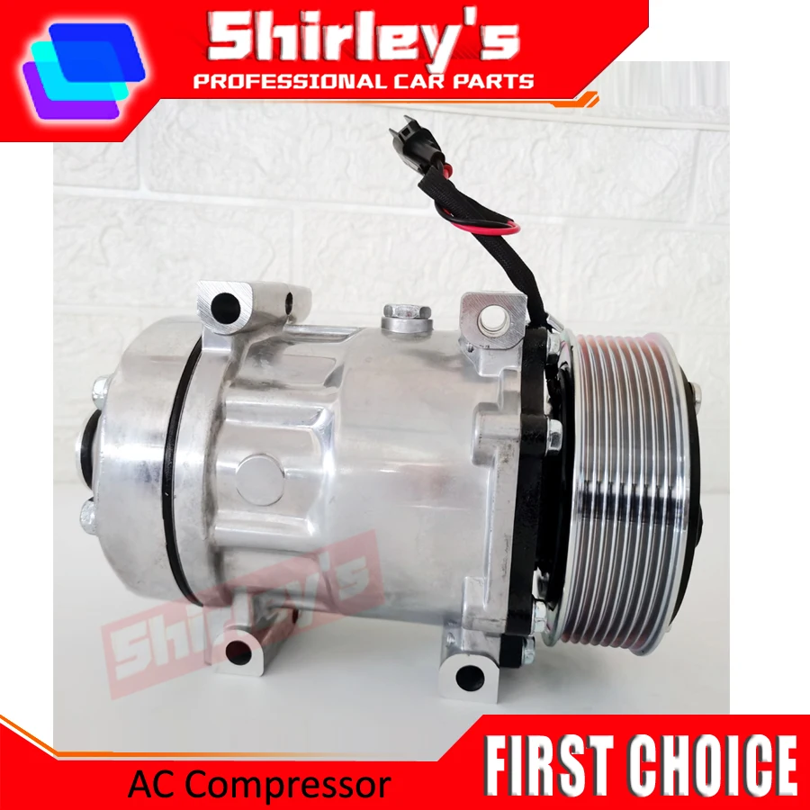 

For Land Rover Defender SD7H15 AC Compressor JPB500250 JPB500270 JPB500300 LR012809 LR031453 7H1219D623AC 7H1219D623AD 19D623BA