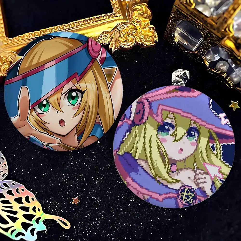 Yu Gi Oh Premium Tinplate Round Lapel Pins: Cute Badge Brooches For Shoulder Bag Accessories, Souvenir Gifts
