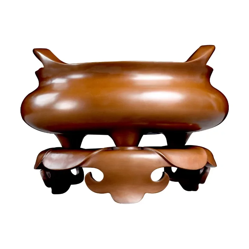 

Copper with bottom bridge ear burner, aromatherapy burner, antique line incense burner