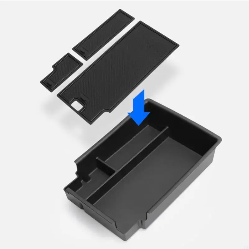 L5YF Multipurpose Car Armrest Box Box Wass Descorment Design Nonslip Base لـ 24 Model