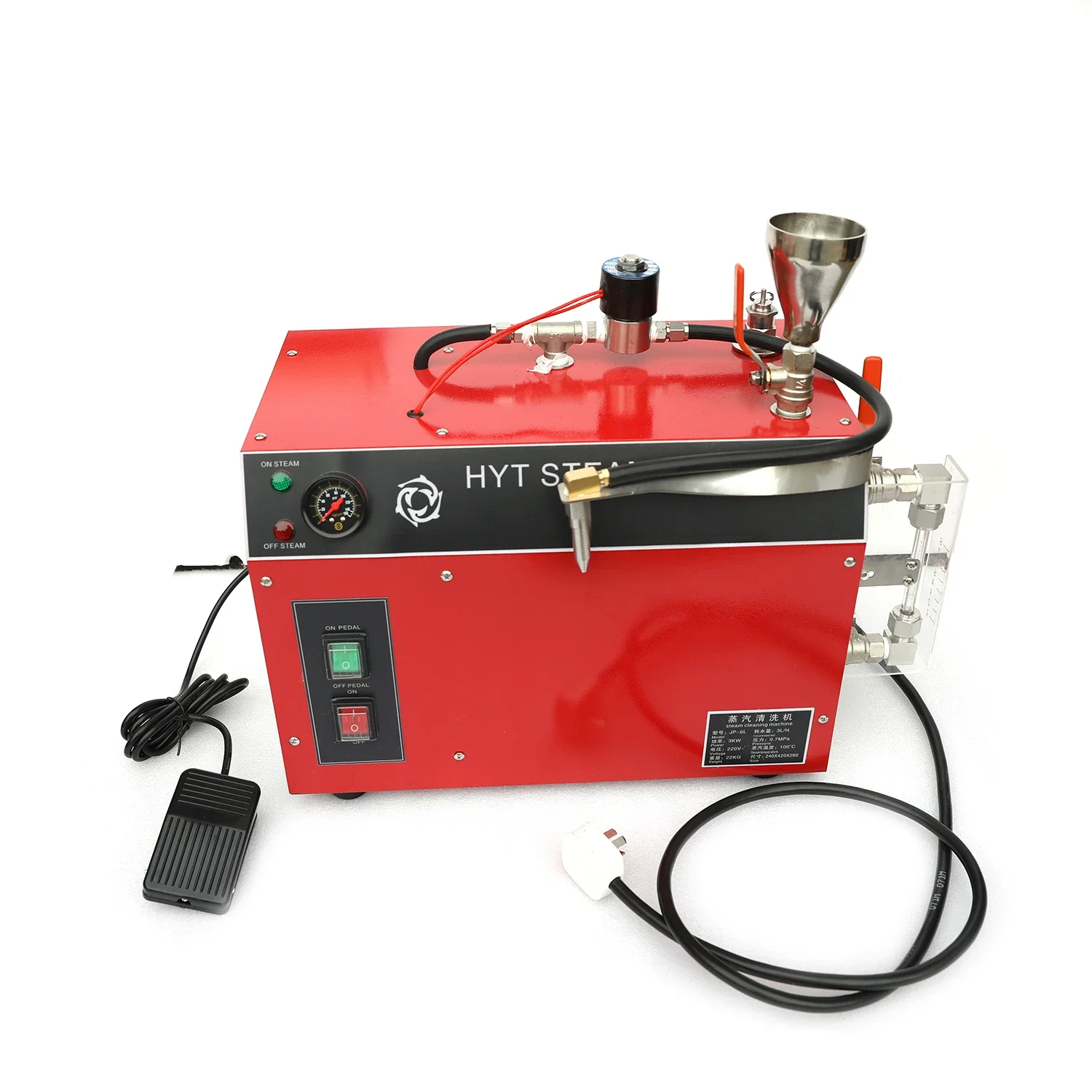 Máquina de limpieza de joyas, herramientas y equipos de joyería, limpiador a vapor, máquina de limpieza a vapor, 6L