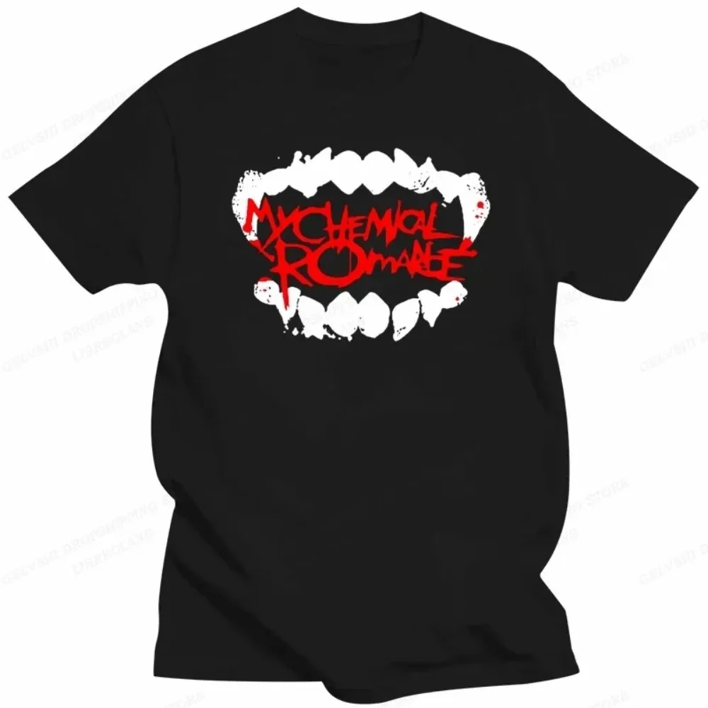My Chemical Romance T-Shirt Damen T-Shirts Coole Hip-Hop Herren T-Shirts Lässige Mode Harajuku Kawaii T-Shirt Damen Y2K Kleidung – Detail 11