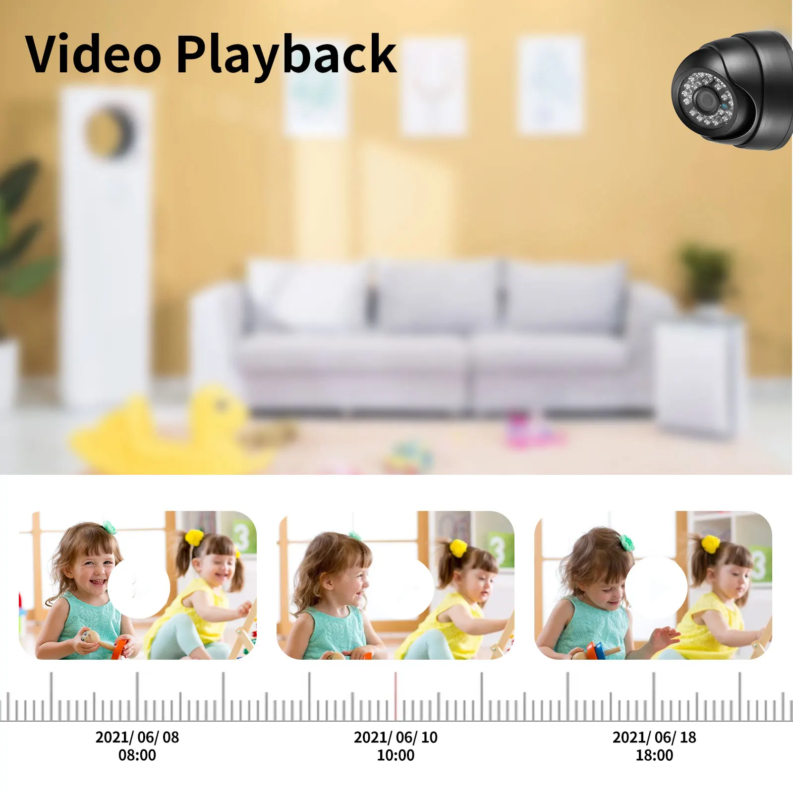 AZISHN Security IP Face Detection Camera 8MP 5MP H265+ Video Surveillance Outdoor 24pcs IR LED Night Vision Camera Email Alerts